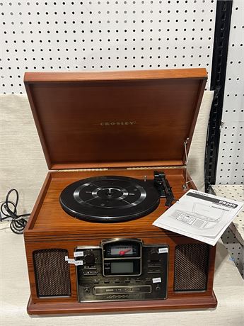 Crosley CR245 Producer CD Recorder Turntable