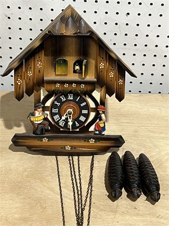 Vintage Swiss Cuckoo Clock