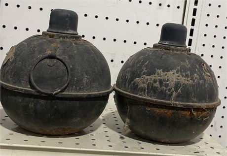 Vintage Toledo Smudge Pots