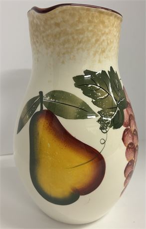 Beautiful hand painted pitcher