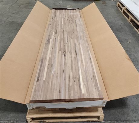 Butcher Block Countertop - 1½" x 25" x 8' - American Walnut