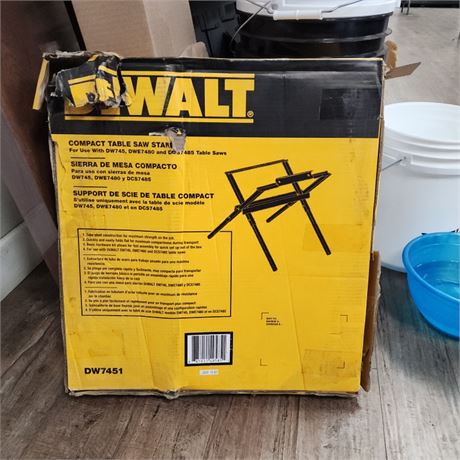 New Dewalt Table Saw Stand