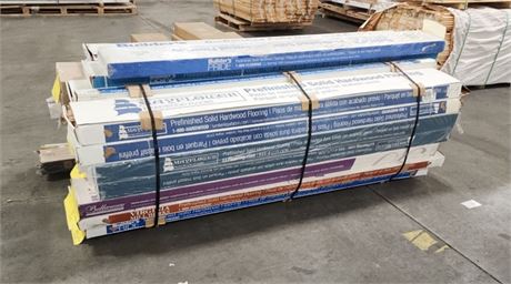 Assorted Hardwood flooring (assorted surprise pallet)