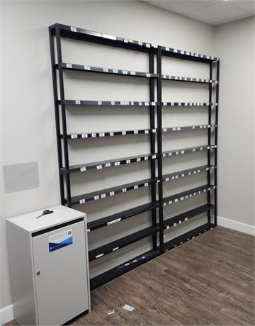 2 - Shelving Unit  - 4' x 6" x 8'