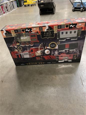 FAO Schwartz 30 Piece Motorized Train Set