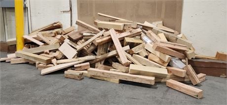 Pile of Scrap Lumber