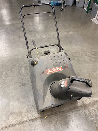 Craftsman 21" 5HP Snowblower.  Untested