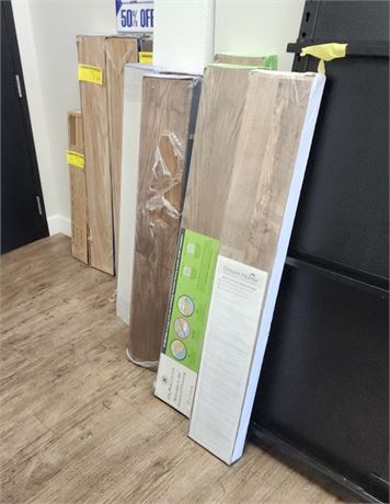 10 Boxes Assorted Laminate Flooring