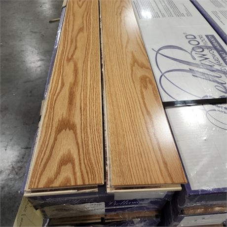 30 Boxes - Bellawood Engineered Prefinished Hardwood Flooring -Gun Stock Oak