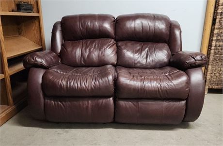 60" Double Recliner Love Seat