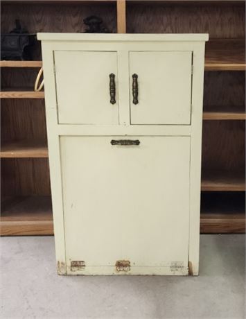 Antique Kitchen Cupboard - 29x12x47