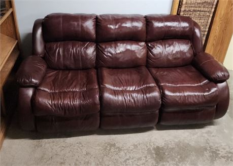 Double Reclining Sofa 7'