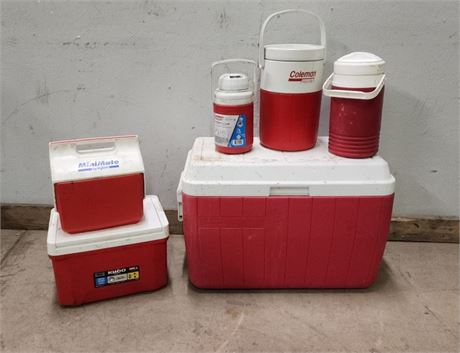 Coolers & Water Jug Bundle