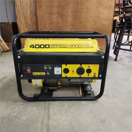 Champion 4000 Watt Generator