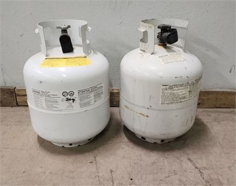 2 Full Propane Tanks