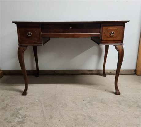 1919 Antique R. Schimmel Writing Desk w/ Ink Well - 42x25x30