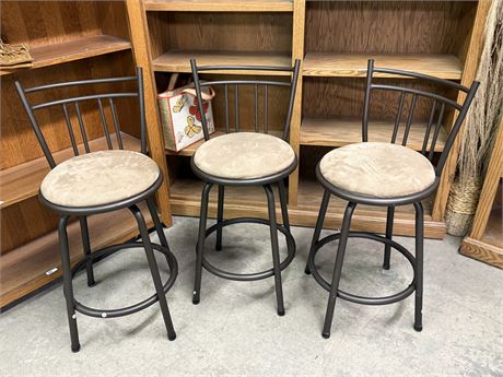 3 Nice Bar Stools…Like New