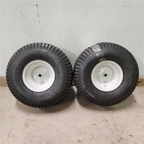 New Riding Mower Tires - 20x8.00