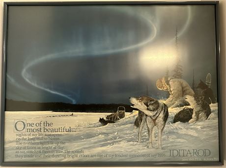 Painted+signed by Jon Van Zyle “Alaska 1994”