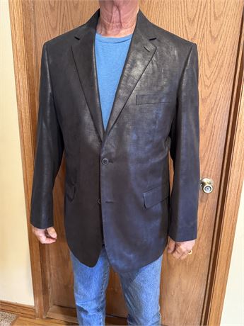 44R Leather Sport Coat