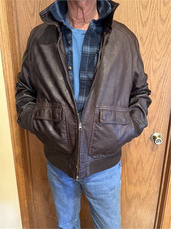 Brown XL Leather Jacket