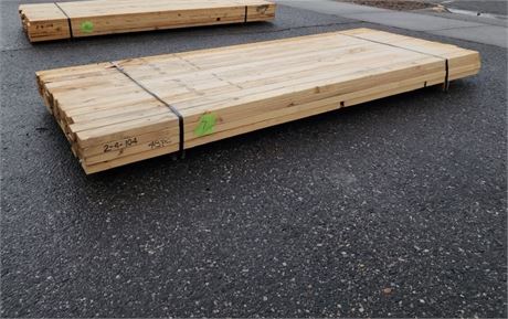 2x4x104"  Lumber (Bunk #7) - 48pcs.