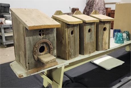 4 Birdhouses