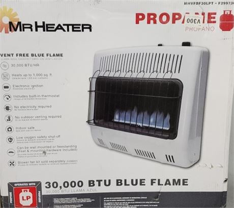 NEW Mr. Heater 30,000 BTU Vent Free Heater Propane  Never Opened!