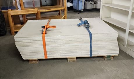 Fiber Board Underlayment - 57pcs. (¼ x 3' x 5')