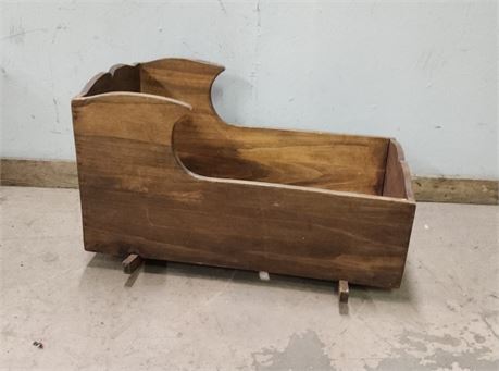 Wood Rocking Cradle