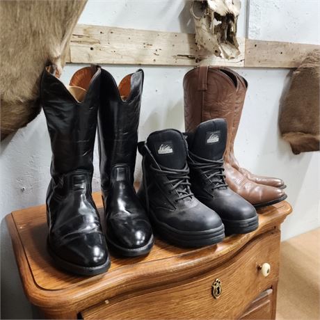 New Boot Trio  (7-8 sz)