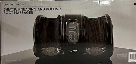 SHIATSU KNEADING AND ROLLING FOOT MASSAGER