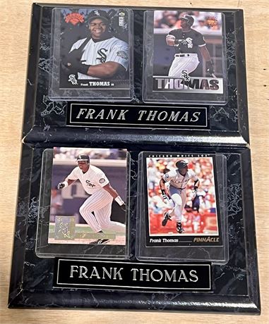 Frank Thomas Baseball Cards Plaques