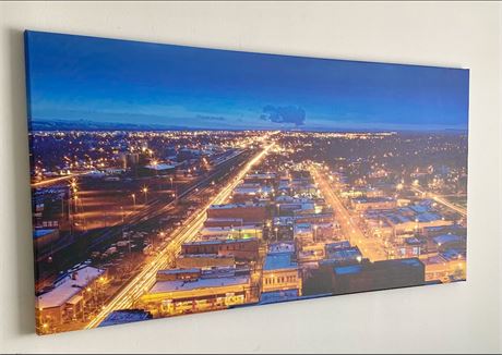 “Coming To Life” Adam Gross Photograph Print of Billings Mounted Wall Art