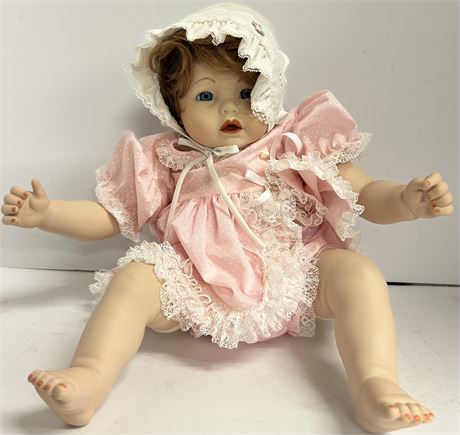 Vintage porcelain baby doll