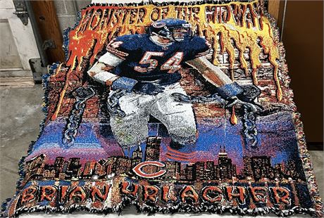 Chicago Bears Quilted throw blanket