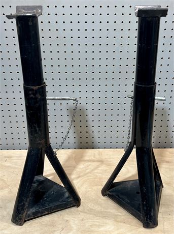 Heavy Gauge Steel Adjustable Auto Jack Stands