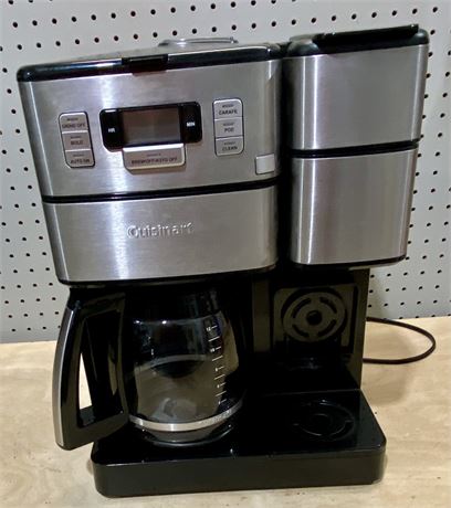 Cuisinart Coffee Center Grind & Brew Plus 12-Cup w/ Single-Serve K-Cup Option