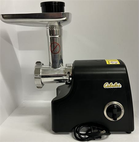 Cabelas electric meat grinder and stuffer