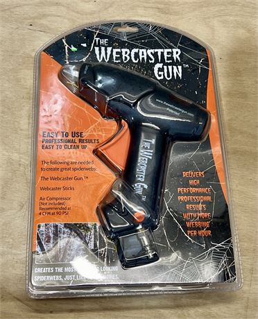 Webcaster Gun Outdoor Halloween Decor Web Shooter New