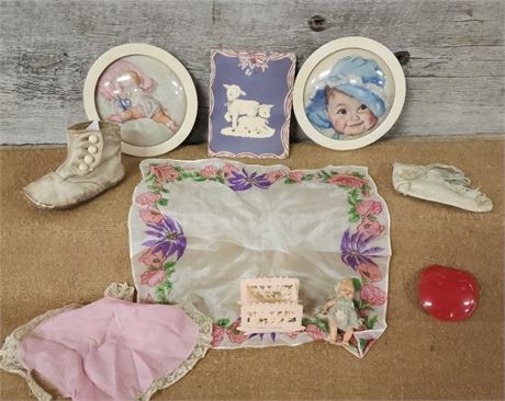 Vintage Baby Collectibles Bundle