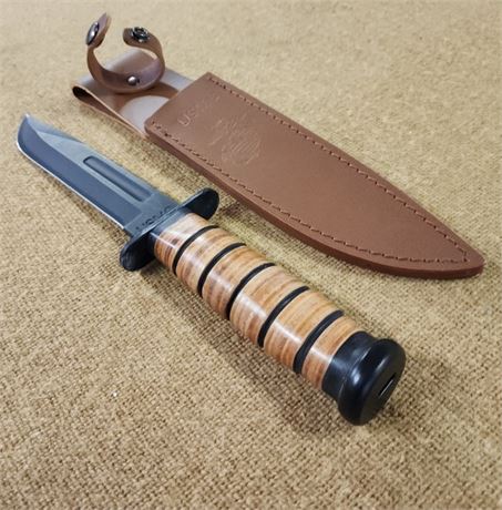 New USMC Combat Knife with Sheath