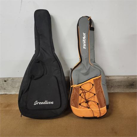 Soft Guitar Case Pair