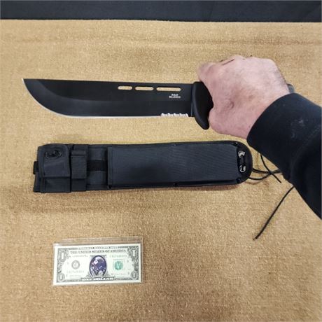 NEW Bad Blood Knife w/ Sheath