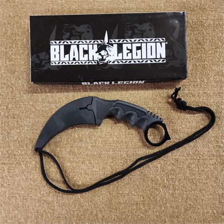 NEW Black Legion Tactical Knife