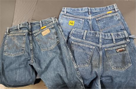 FR Denim Work Pant Trio - 33x36