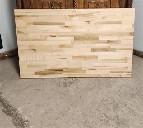 NEW Maple Butcher Block Work Bench Top - 1.5 x 30 x 48