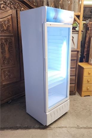 NEW Lighted Display Refrigerator - 24x23x72½