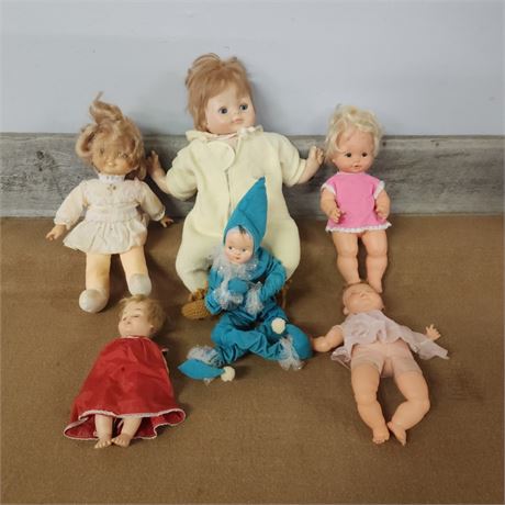 Vintage Assorted Dolls