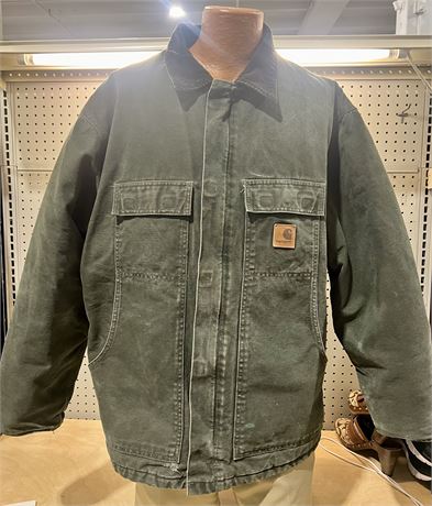 Carhartt Barn Jacket Khaki Green Men’s size 2X